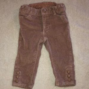 Baby Gap corduroy jeans